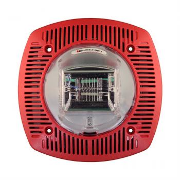  HSSPK24-1575WLPR - loa cảnh báo/đèn nháy kết hợp 24VDC, 15/75CD, treo tường, màu đỏ