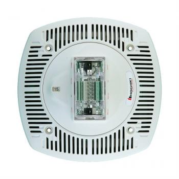 HSSPK24-CLPW - loa cảnh báo/đèn nháy kết hợp 24VDC, nhiều mức cài đặt, gắn trần, màu trắng