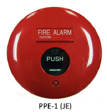 Nút ấn báo cháy có Tel  PPE-1(JE)