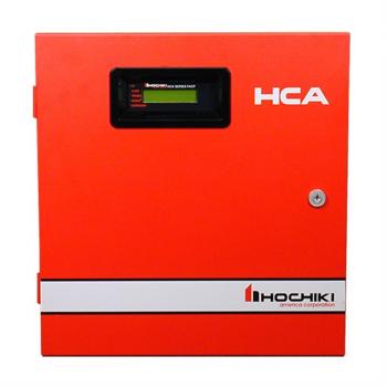 HCA-4D Trung tâm báo cháy 4 kênh, có cổng telephone, 6.5 AMP, 120VAC, màu đỏ